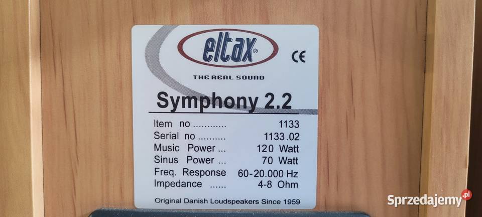 Głośniki kolumny satelity Eltax Symphony 22 rear sprzedam