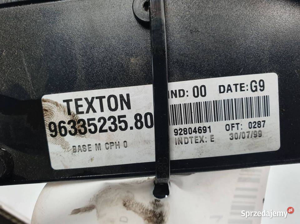 MODUŁ CITROEN XSARA 9633523580 Lipno sprzedam