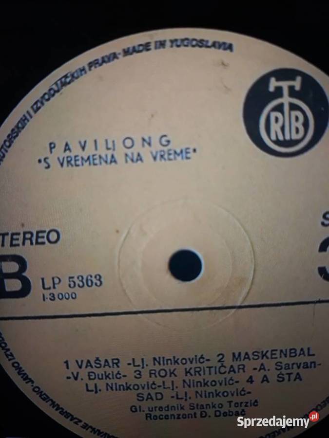 Archiwum jugosłowiańskiego rocka VREMENA NA podkarpackie Rzeszów