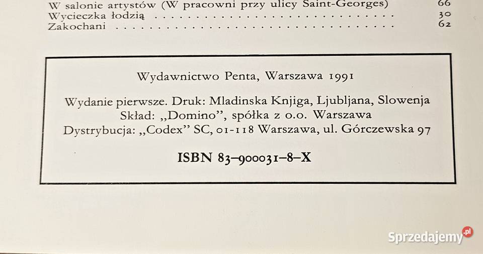 RENOIR Sophie Monneret stan NOWY sztuka i architektura Łódź