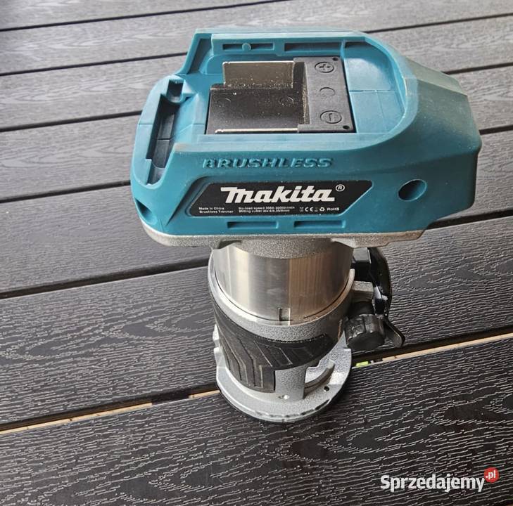 Frezarka ręczna akumulatorowa Makita 18V solidna