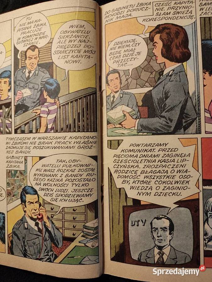 Komiksy Kapitan Żbik Warszawa