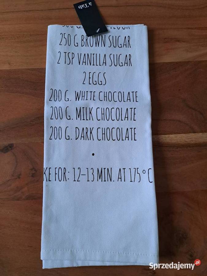 Ściereczka Cookie Ścierka kuchenna Przepis na