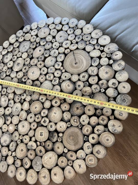 Indonezja stolik drewniany handmade dolnośląskie Bystrzyca Kłodzka