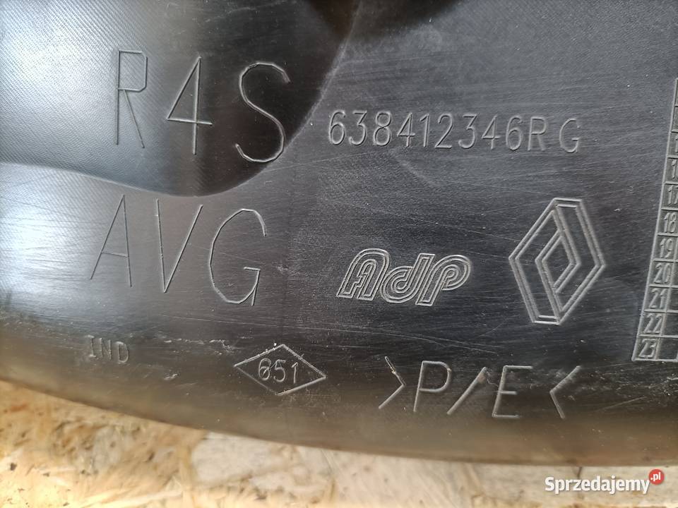 RENAULT TWINGO III NADKOLE LEWY PRZÓD 638412346R Części samochodowe Pleszew