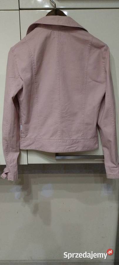 Bluzka w kolorze pudrowy róż Kurtki i płaszcze Lublin