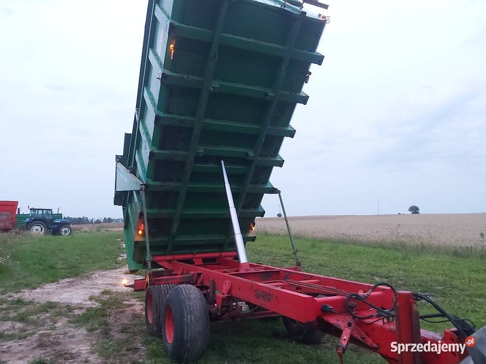Przyczepa wywrotka tandem Praestbro T 110 prod nieuszkodzony