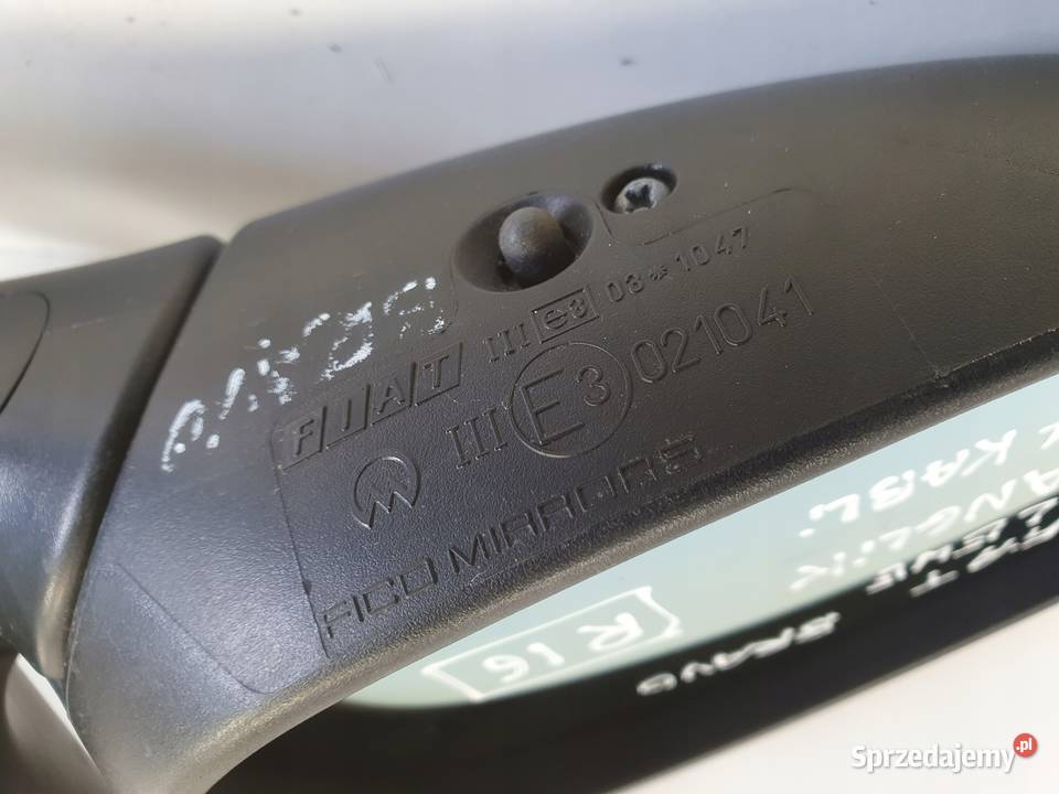 Fiat Bravo I 9501r LUSTERKO LEWE KIEROWCY 7 pin osobowe Janów