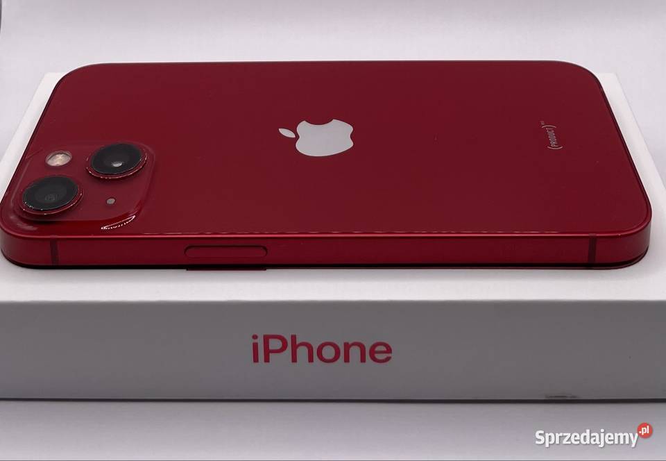 iPhone 13 Red 128 GB 80 stan łódzkie Łódź
