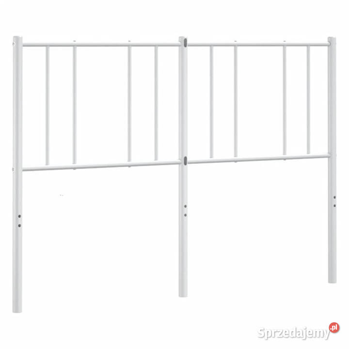 Metalowe wezgłowie białe 160 WM352564 Warszawa