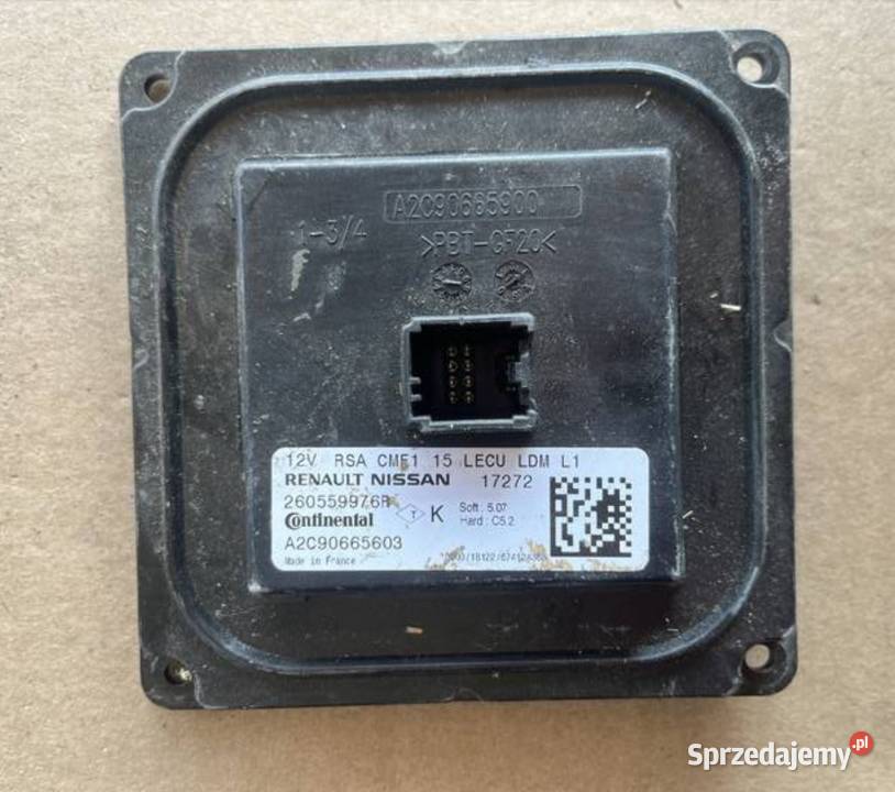 RENAULT PRZETWORNICA LED 260559976R osobowe