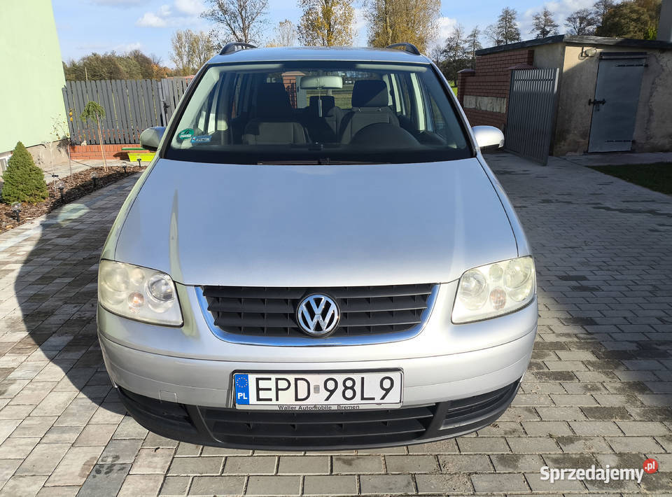 Volkswagen Touran 20 140 łódzkie Uniejów