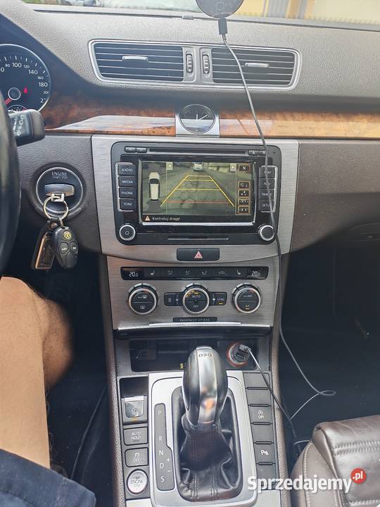 Passat b7 20 TDI 170 DSG radar kamera asystenci gniazdo SD Tczew