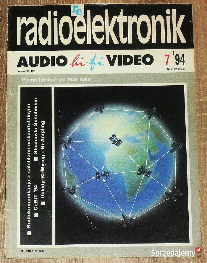 Radioelektronik Audio HiFi Video 93 94 95 96 97 Elektronika, technika Czasopisma Gliwice