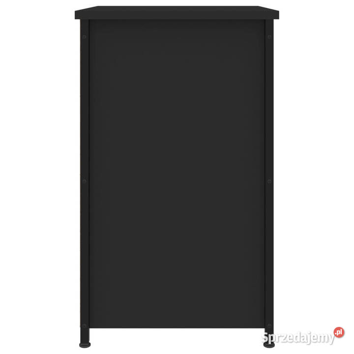 Szafka nocna czarna 40x36x60 materiał Nocne
