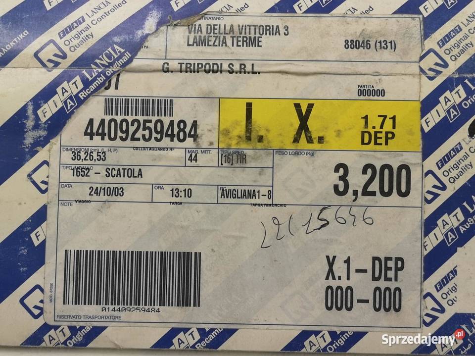 PAS BEZPIECZEŃSTWA PRZÓD FIAT PALIO 19972002 sprzedam