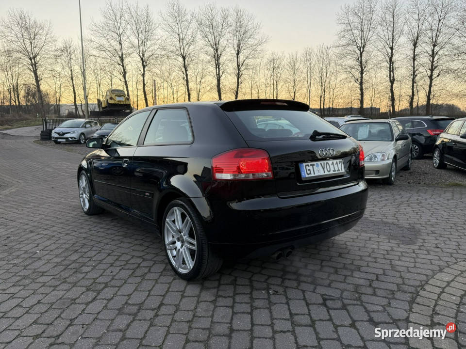 Audi A3 3drzwiowe Audi A3 8P SLine 2008 18 TFSI wielofunkcyjna kierownica Słupsk