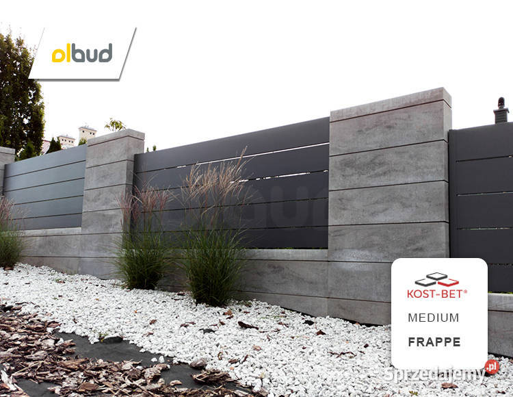 Daszek ogrodzeniowy KOSTBET MEDIUM A12 FRAPPE