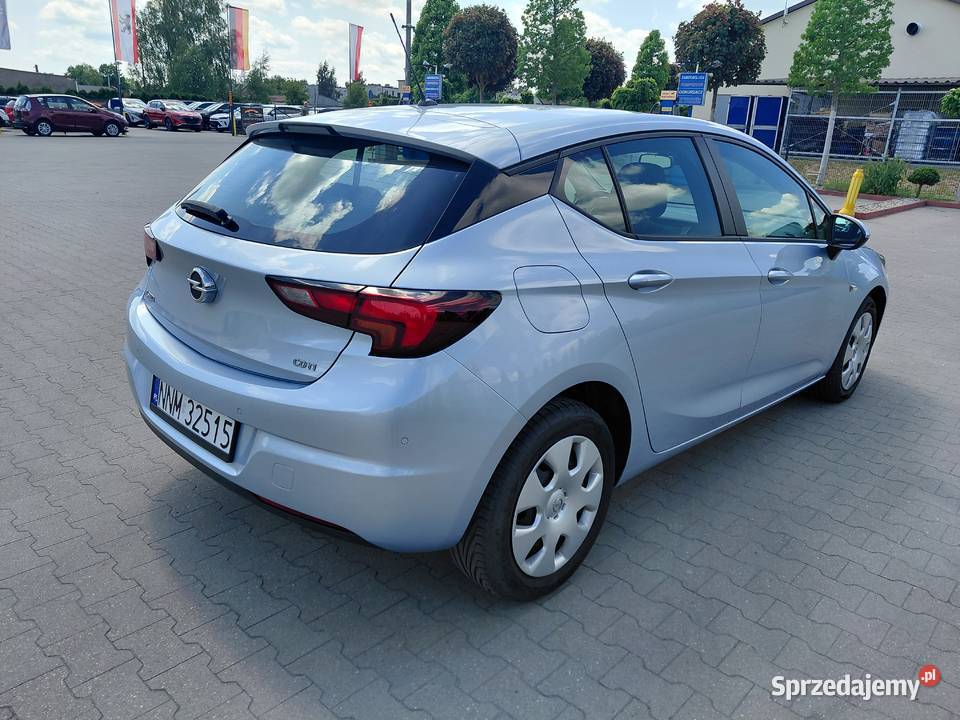 Astra K 16 CDTI z małym przebiegiem hatchback Nowe Miasto Lubawskie