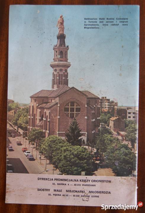 Błogosławiony ksiądz Alojzy Orione Parczew sprzedam
