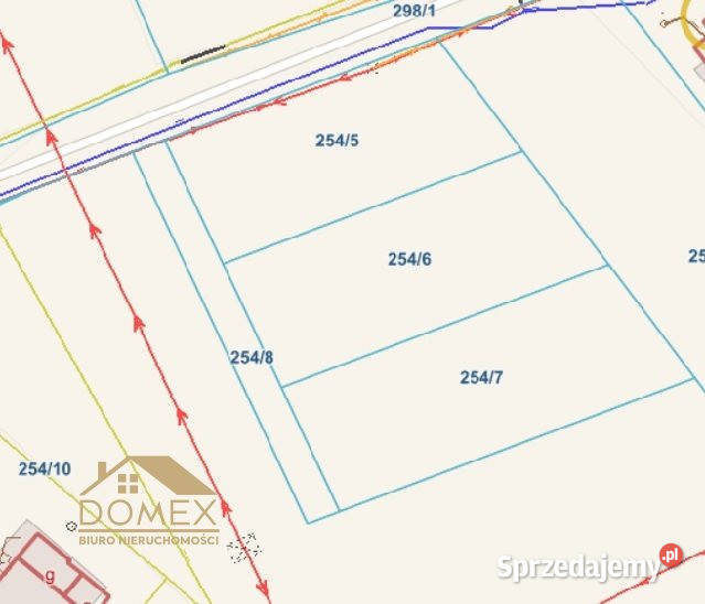 Sprzedaż gruntu 890m2 Wilamowice