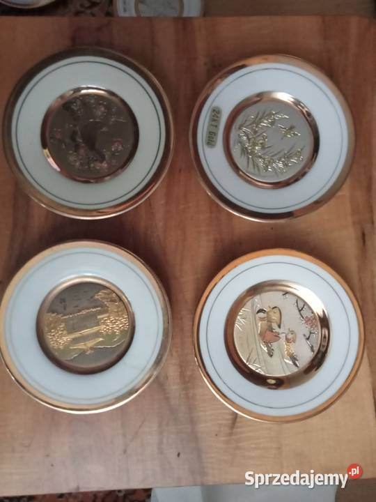 talerze dekoracyjne the art of chokin Porcelana i szkło wielkopolskie Nowy Tomyśl