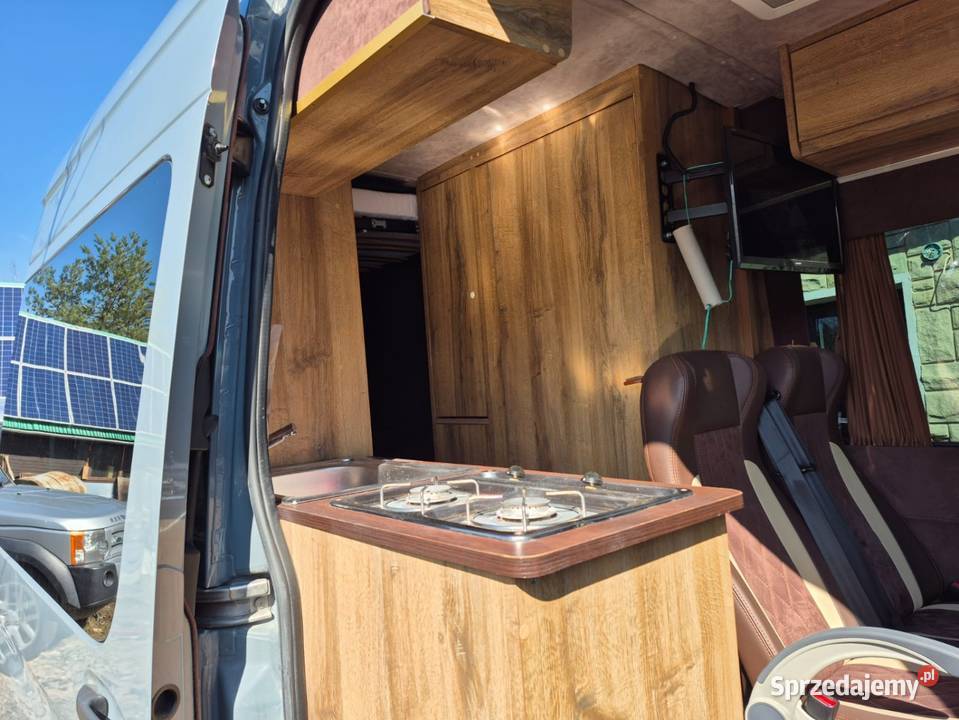 Mercedes sprinter 319 CDI camper 2021 bezwypadkowy śląskie Bielsko-Biała