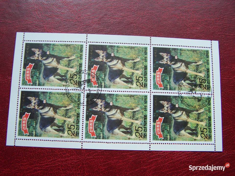 Korea 1989 CTO Fauna Psy 2 śląskie Tychy