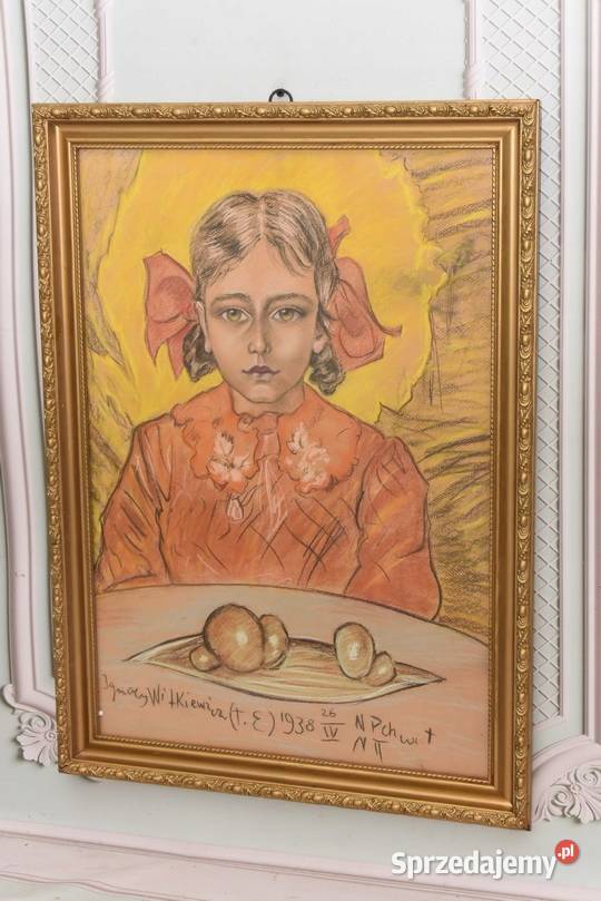 Ignacy Witkiewicz Witkacy 1937 Pastel Stary Kraków