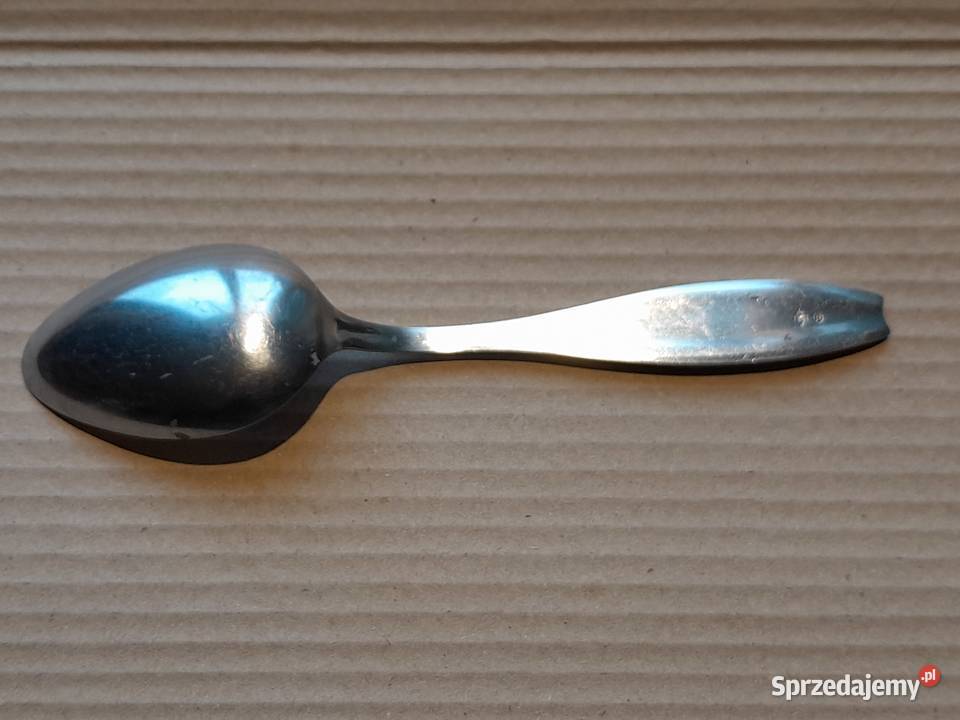 Stara duża łyżka stołowa PRL Śląska Gastronomia Dąbrowa Górnicza