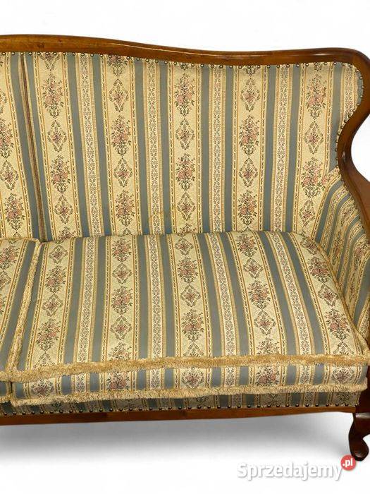 002 Sofa kanapa trzyosobowa w stylu ludwikowskim Gryfice