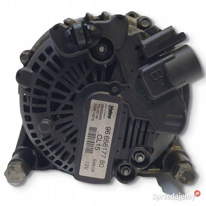 ALTERNATOR Citroen C3 II C4 16 HDI valeo Układ elektryczny silnika Chełm
