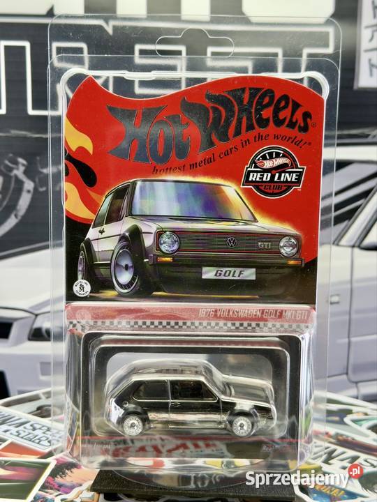 Hot Wheels RLC 1976 Volkswagen Golf MK I GTI BOX Wrocław