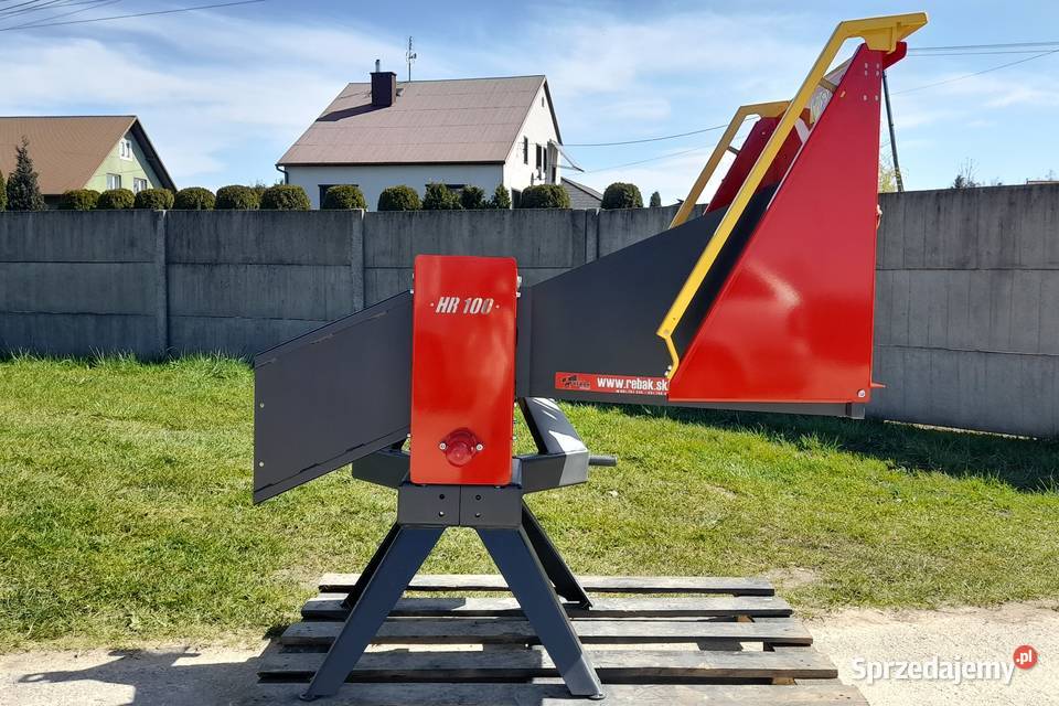 Rębak walcowy HR 100 6 noży MetalCAD gałęzie do Janów Lubelski