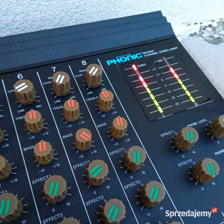 Phonic BKX8800 Articulate Sound 8 kanałowy mikserym nagłośnienie Świebodzice