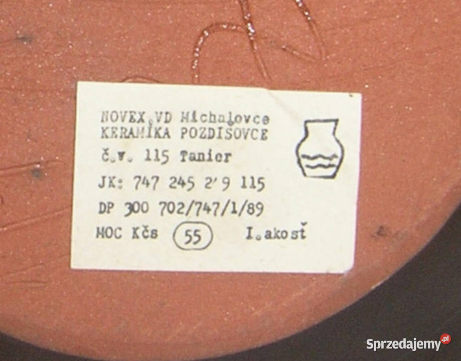 patera ludowa vintage PozdisovceD18vin dolnośląskie Bartków sprzedam