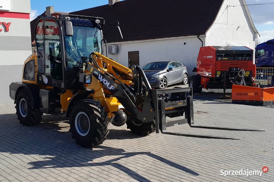 Ładowarka kołowa przegubowa WOLF 816 NOWA