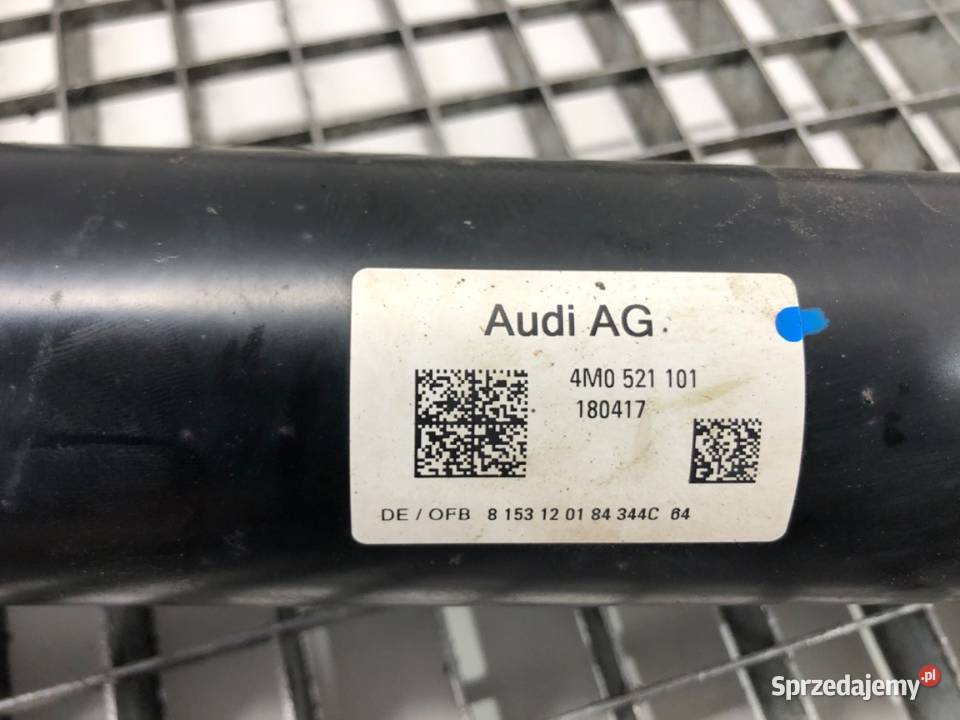 WAŁ NAPĘDOWY TYŁ AUDI Q7 4M SUV 30 272 4M0521101 podkarpackie