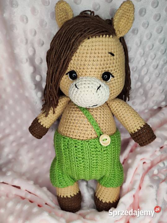 Maskotka konik na szydełku zachodniopomorskie Szczecin