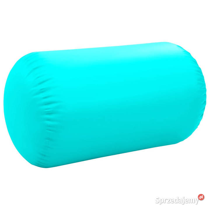 Dmuchany wałek gimnastyczny z pompką 100x60 PVC sprzedam