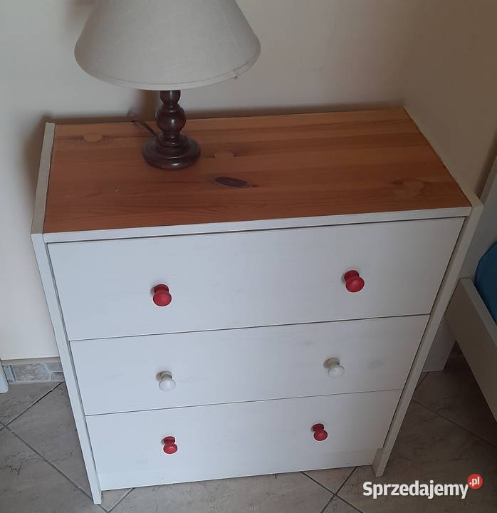 Komoda sosnowa z szufladami lite drewno Komody Kołobrzeg