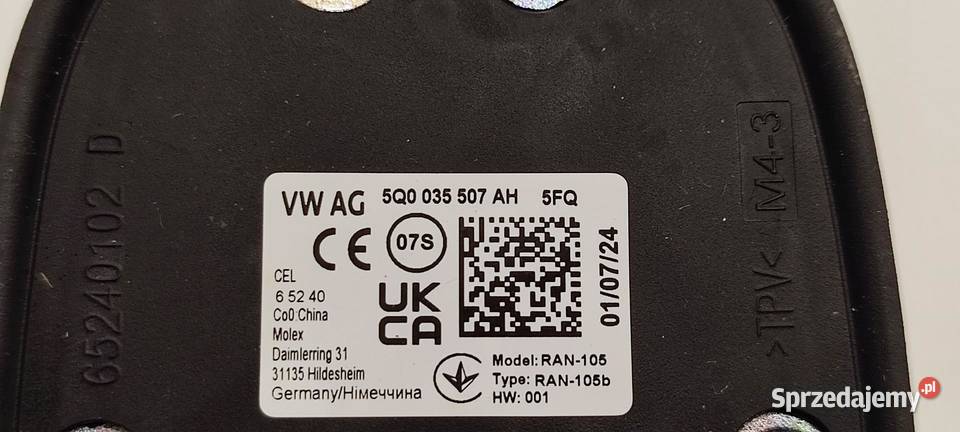 VW TIGUAN ALLSPACE ANENA DACHOWA REKIN Motoryzacja