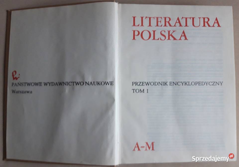 SŁOWNIK Literatura polska