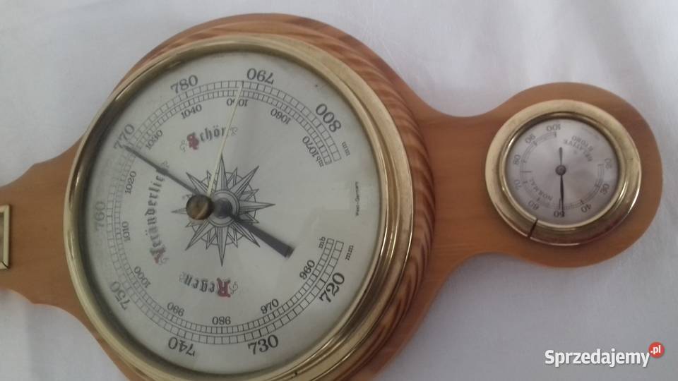 BAROMETR STACJA POGODOWA Z CISNIENIOMIERZEM sprzedam