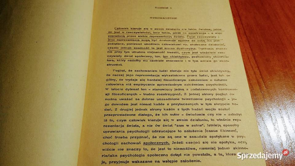 Psychologia społeczna system poznawczy i procesy Rok wydania 1983 Książki naukowe i popularnonaukowe Gdańsk