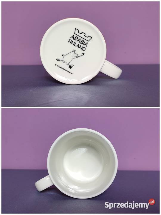 MUMINKI kubek Moomin Arabia Finland sygn KORONA Jasień