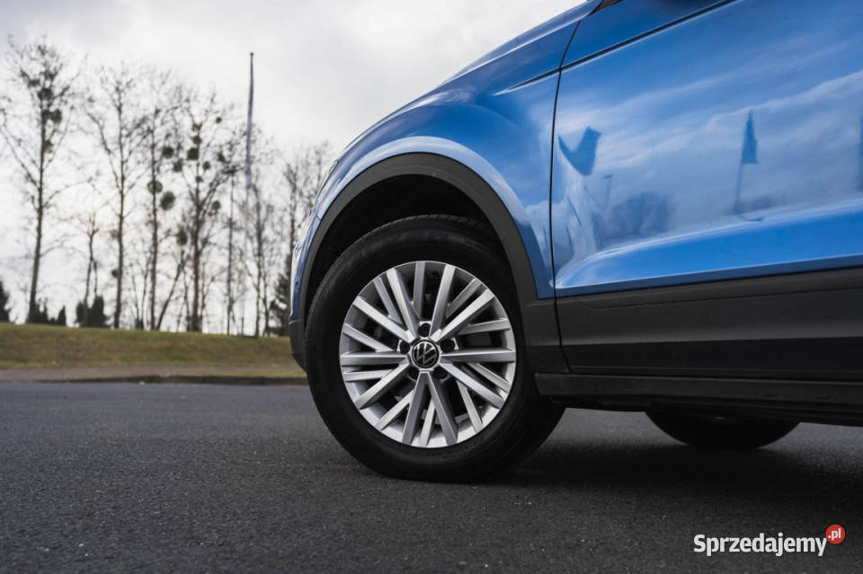 VW TRoc 15 TSI niebieski Zabrze