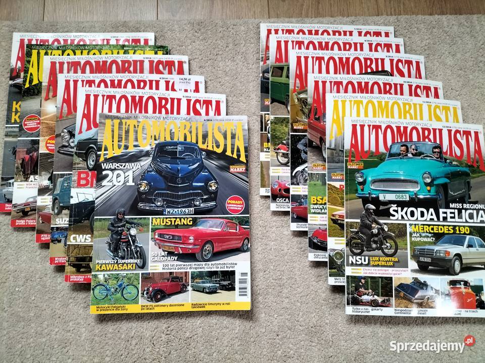 Automobilista rocznik 2014 podlaskie Białystok
