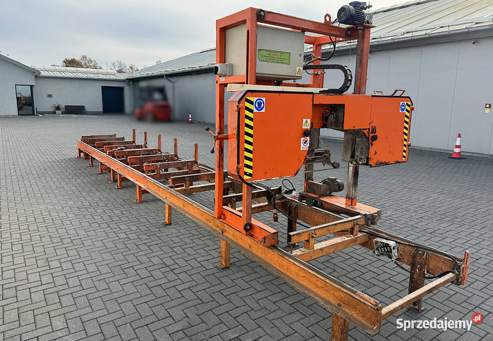 Trak pilarka taśmowa pozioma WIREX typ CZ1ZM do pomorskie Sierakowska Huta