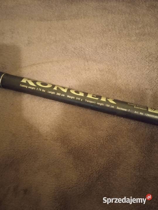 Wędka konger telecarpkołowrotek mistral Kielce